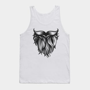 Curly Beard Tank Top